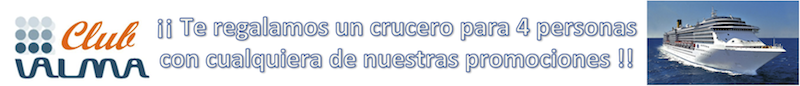 Club Valma - Promoción Crucero Gratis