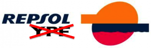 Repsol YPF tachado