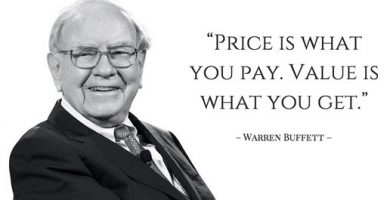 warren buffett precio valor